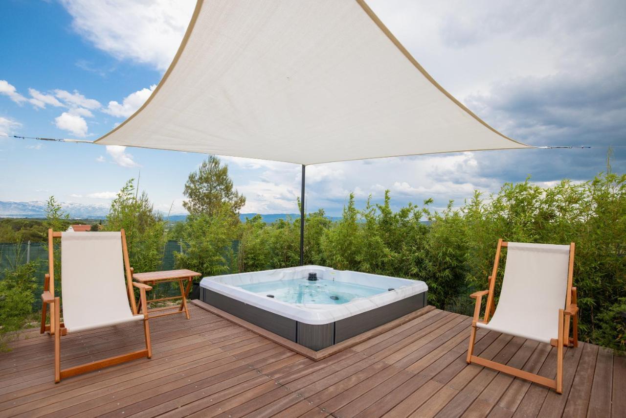 Villa Ena With Pool & Jacuzzi Donji Kasic Eksteriør bilde