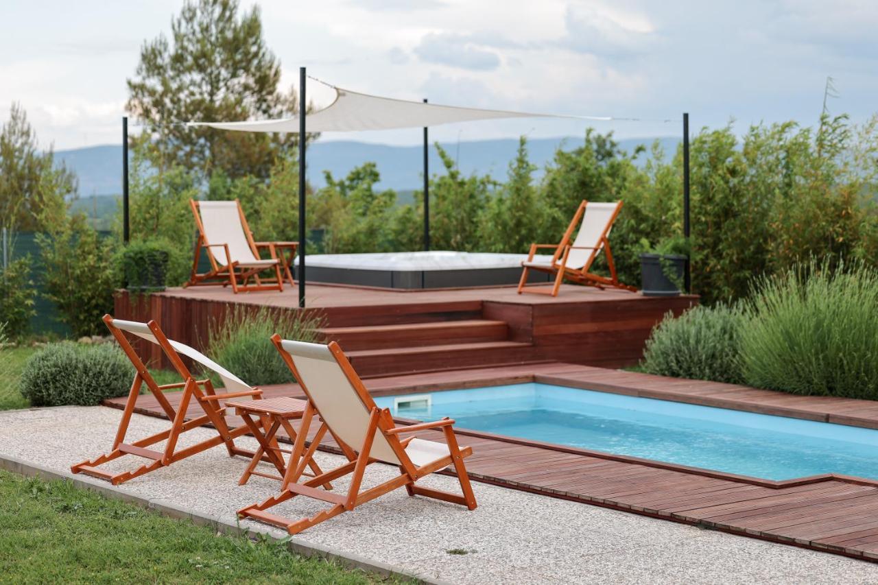 Villa Ena With Pool & Jacuzzi Donji Kasic Eksteriør bilde